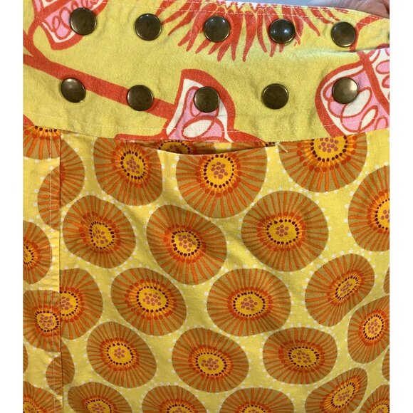 VTG Hippie Mini Skirt One Size Adjustable Size Flower Power Festival No tags - Picture 6 of 6